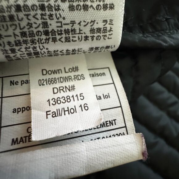 Eddie Bauer Black Puffer Jacket Men’s M Quilted Down Hybrid Outdoor Streetwear - Picture 5 of 12